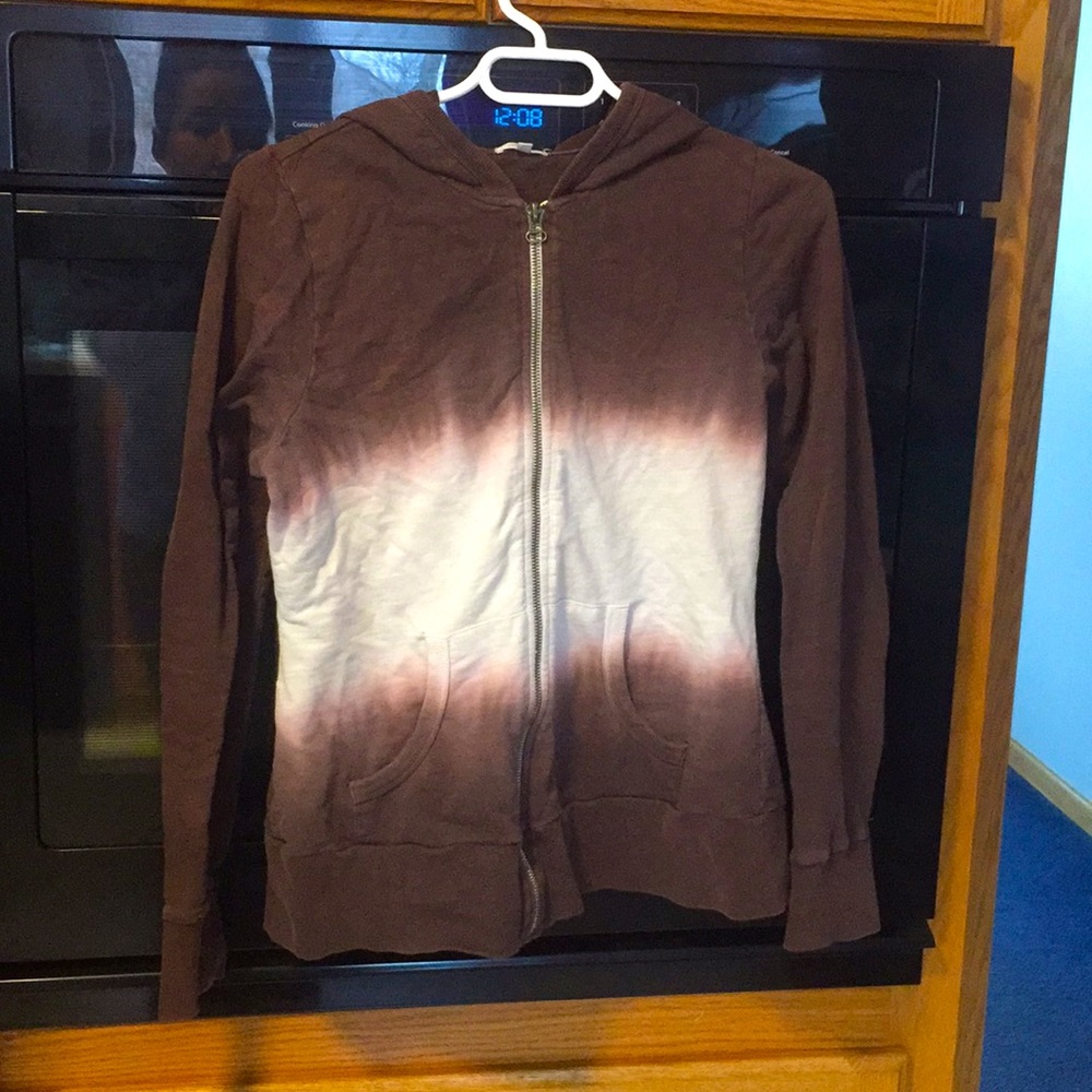 Zipper up sweatshirt
